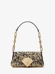Amalfi Mini Floral Brocade Shoulder Bag - GOLD - 31R9MAML2Q