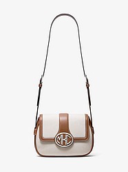 Monogramme Cotton Canvas and Leather Shoulder Bag - LUGGAGE - 31S0PNOX4C