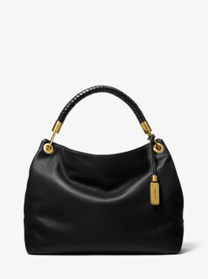 michael kors skorpios large shoulder bag black