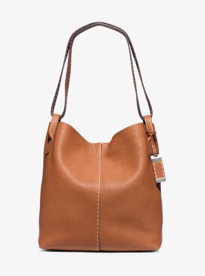 Rogers Large Leather Hobo by Michael Kors