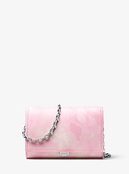 Yasmeen Tie-Dye Leather Clutch - ROSEWATER - 31S8NYAC1A
