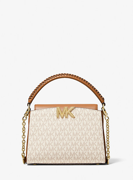 MK Karlie Small Logo Crossbody Bag - Vanilla/acorn - Michael Kors product