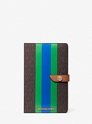 Logo Stripe Notebook - PALM GREEN - 32F1GTMN8U