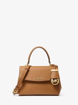 Ava Extra Small Saffiano Leather Crossbody Michael Kors Handbags Michael Kors Saffiano Leather Leather Crossbody