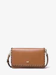 Whipstitched Leather Convertible Crossbody - ACORN - 32F8GF5C9O