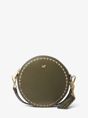 michael kors studded canteen bag