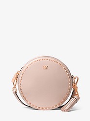 Studded Leather Canteen Crossbody - SOFT PINK - 32F8TF5N8X
