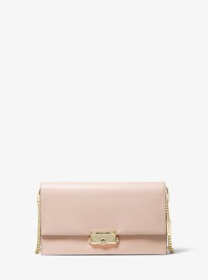 Grand sac à bandoulière Cece convertible en cuir - ROSE DOUX(ROSE) - Michael Kors
