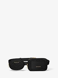 Medium Quilted Leather Utility Belt Bag  - BLACK - 32F9GJ6N8I
