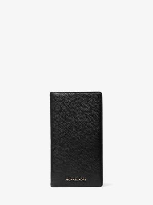 Image of Bedford Legacy Large Pebbled Leather Travel Wallet