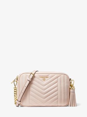 Sac pour appareil photo Jet Set en cuir matelassé de taille moyenne - ROSE DOUX(ROSE) - Michael Kors