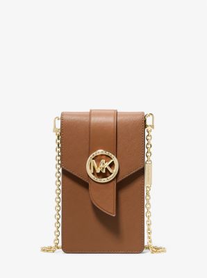 Michael Kors Étui folio en cuir Saffiano pour Samsung Galaxy S8 Plus - Noir