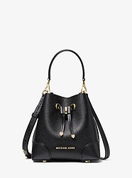 Mercer Gallery Extra-Small Pebbled Leather Crossbody Bag - BLACK - 32S0GZ5C0L