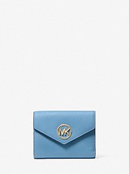 Carmen Medium Saffiano Leather Tri-Fold Envelope Wallet - STH PACIFIC - 32S1GNME6L
