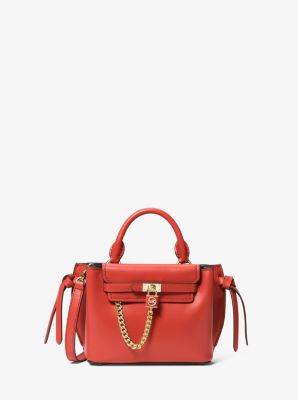 Michael Kors Women's Hamilton Legacy Extra-Small Leather Belted Satchel