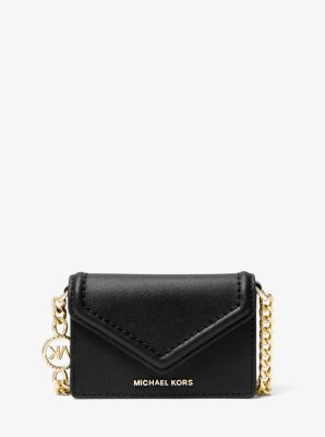 Michael Kors Jet Set Small Saffiano Leather Envelope Crossbody Bag