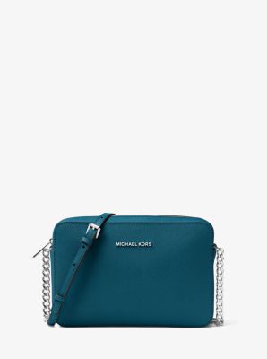 luxe teal michael kors wallet