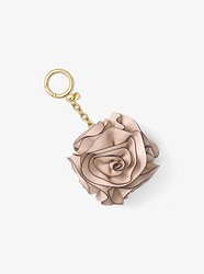 Origami Rose Leather Key Chain - SOFT PINK - 32S8GF3K1Y