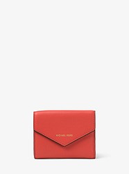 Small Leather Envelope Wallet - LT TERRACTTA - 32S8GZLD5L