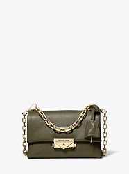 Cece Extra-Small Leather Crossbody Bag - OLIVE - 32S9G0EC0L
