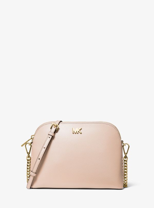 Michael Kors Large Crossgrain Leather Dome Crossbody Bag at £160 | love the brands