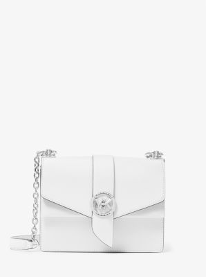 Petit sac à bandoulière Greenwich en cuir Saffiano
