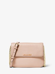 Bedford Pebbled Leather Crossbody Bag - SOFT PINK - 32T5GBFC7L