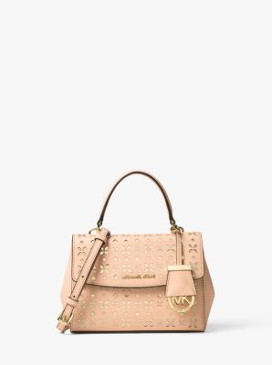 Ava Extra-Small Perforated-Leather Crossbody