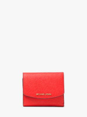 Ava Saffiano Leather Card Case