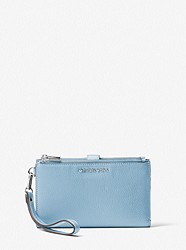Adele Leather Smartphone Wallet    - CHAMBRAY - 32T7SAFW4L