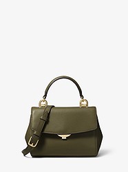 Ava Extra-Small Leather Crossbody Bag - OLIVE - 32T8GF5M1L