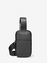 Hudson Logo Smartphone Crossbody Bag - BLACK - 33F2LHDC5U