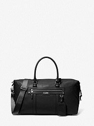 Varick Leather Duffel Bag - BLACK - 33F3LVAU3L