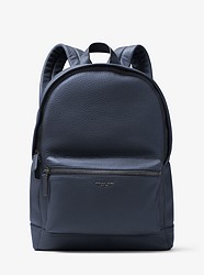 Bryant Leather Backpack - NAVY - 33F5LYTB2L