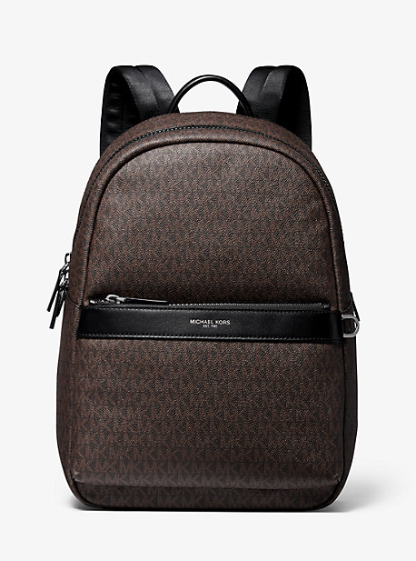 Sac à dos Greyson à logo - Marron/Noir(MARRON) - Michael Kors