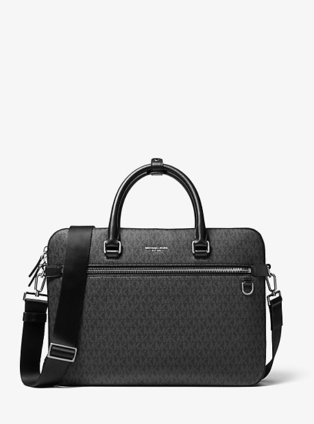 Porte-documents Henry avec logo - NOIR(NOIR) - Michael Kors