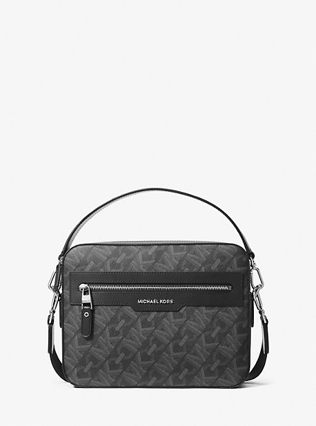 MK Hudson Empire Signature Logo Camera Bag - Black - Michael Kors product