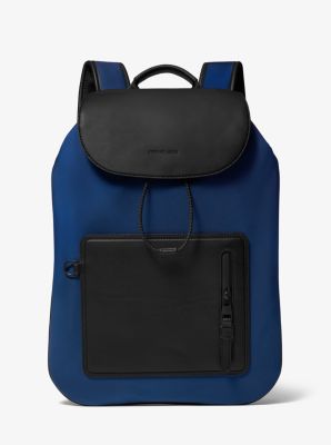 Sac à dos en cuir et nylon - BLEU(BLEU) - Michael Kors