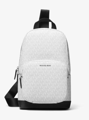 The michael logo deals sling pack