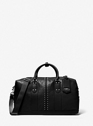 Astor Studded Leather Duffel Bag - BLACK - 33S3SASU3X