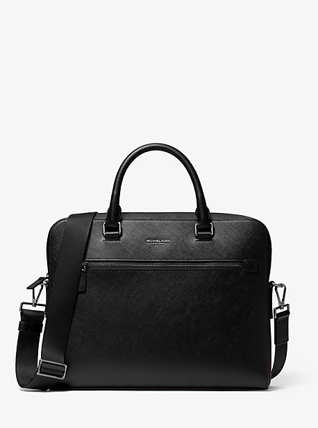 Porte-Documents Harrison Fin En Cuir Graine