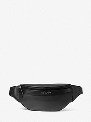 Greyson Pebbled Leather Sling Pack - BLACK - 33U0LGYC1L