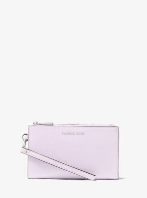 Portefeuille Adele en cuir grainé pour smartphone - LVNDR MIST - Michael Kors