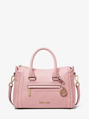 Leather handbag Michael Kors Pink in Leather - 26073748