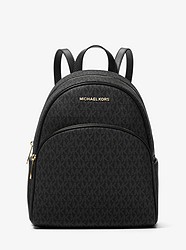 Abbey Medium Logo Backpack - BLACK - 35F8GAYB2B