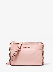 Kenly Large Pebbled Leather Crossbody Bag - BLOSSOM - 35F9RY9C9L