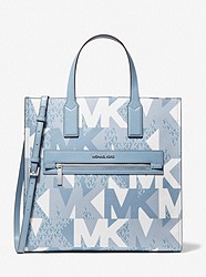 Kenly Large Logo Tote Bag - CHAMBRAY MULTI - 35H1SY9T3T