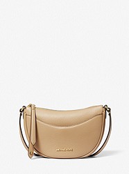 Dover Small Leather Crossbody Bag - CAMEL - 35R3G4DC5L