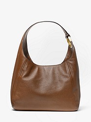 Fulton Large Pebbled Leather Shoulder Bag  - LUGGAGE - 35S0GFTH3L