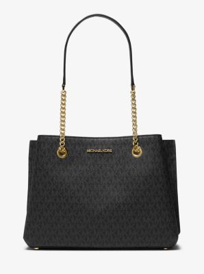 Grand sac à épaule Teagan à logo